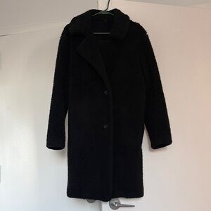 Uniqlo Pile Lined Fleece Tailored Coat